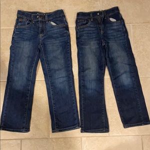 2 pairs boys jeans